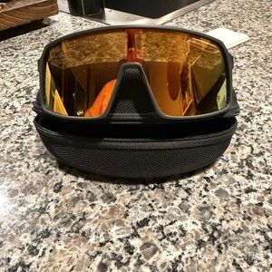 Oakley Sutro Black frame W/ Orange lenses